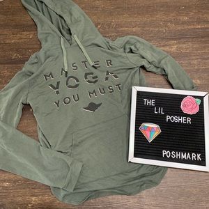 Star Wars  grey  hoodie with opening size  M